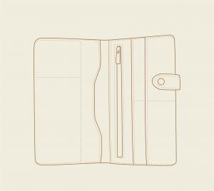 кошелек для путешествий трэвел